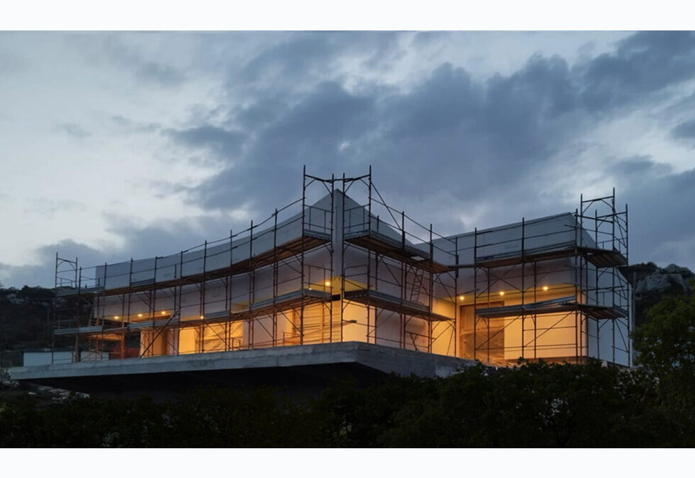 CASA DI C.DA CASAZZA A MUSSOMELI (CL) – Sezione in completamento