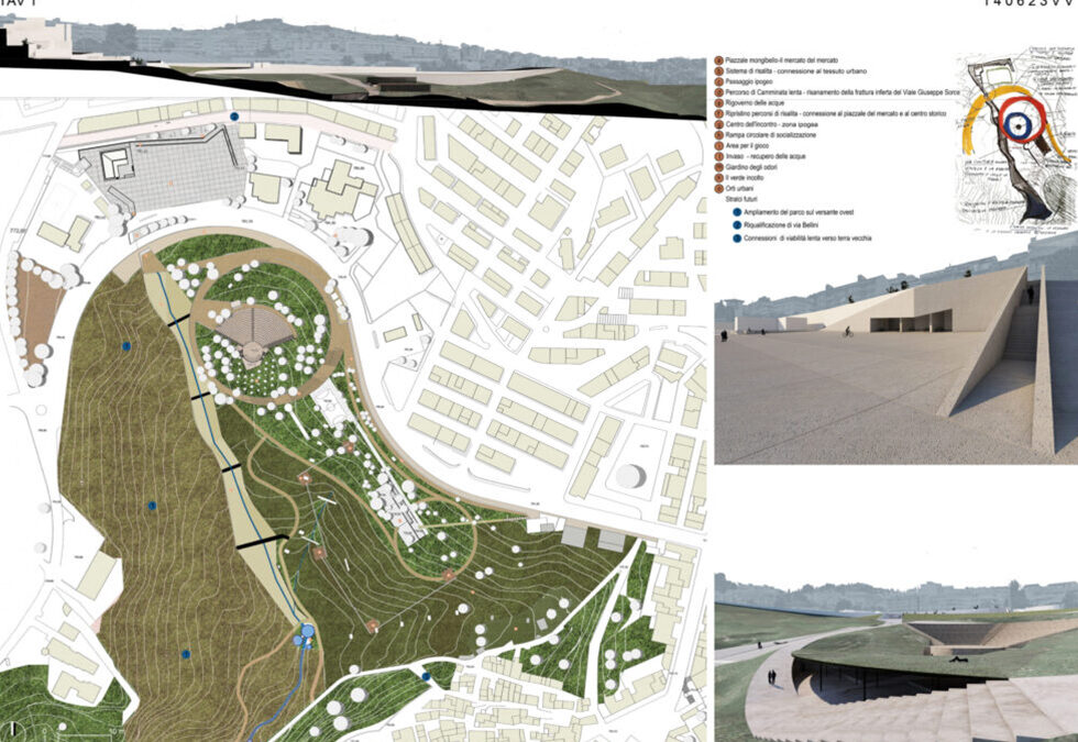 (in fase di espletamento-gara di progettazione P.N.R.R in r.t.p.). Rigenerazione del parco S. Genco e i luoghi limitrofi” a Mussomeli (CL)