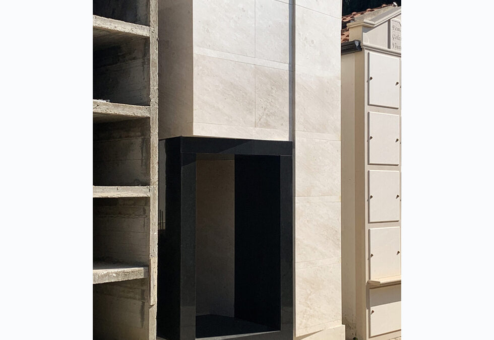 LO SPAZIO OLTRE LE COSE (LA LUCE ZENITALE)-EDIFICIO DEDICATO ALLA SEPOLTURA A MUSSOMELI (CL)